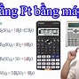 Cân Bằng Hóa Học Bằng Máy Tính