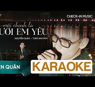 Chính Anh Là Người Em Yêu Karaoke