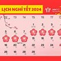 Mẫu Lịch Nghỉ Tết Dương Lịch Năm 2024