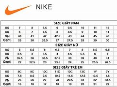 Size Giày Nike Us Và Vn